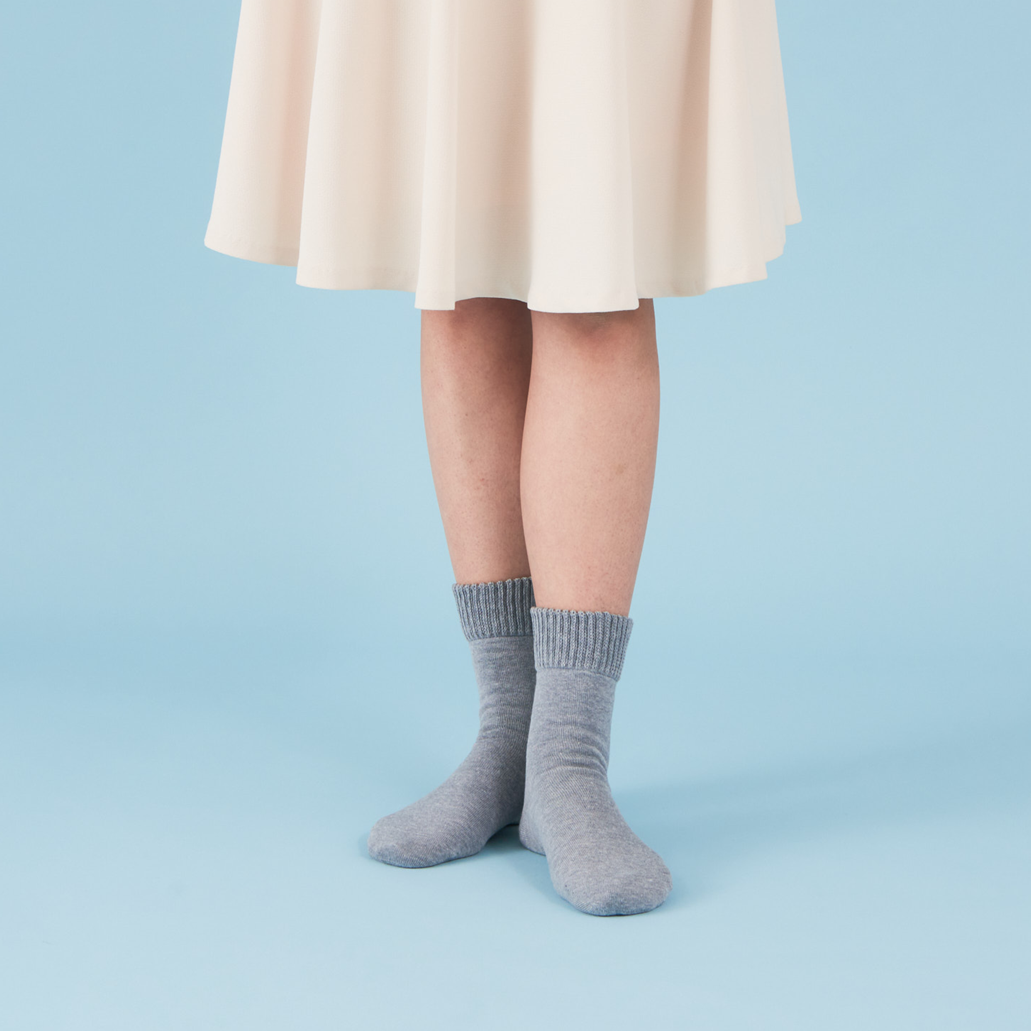 The original heel-smoothing socks – double-layered wool blend type – 710