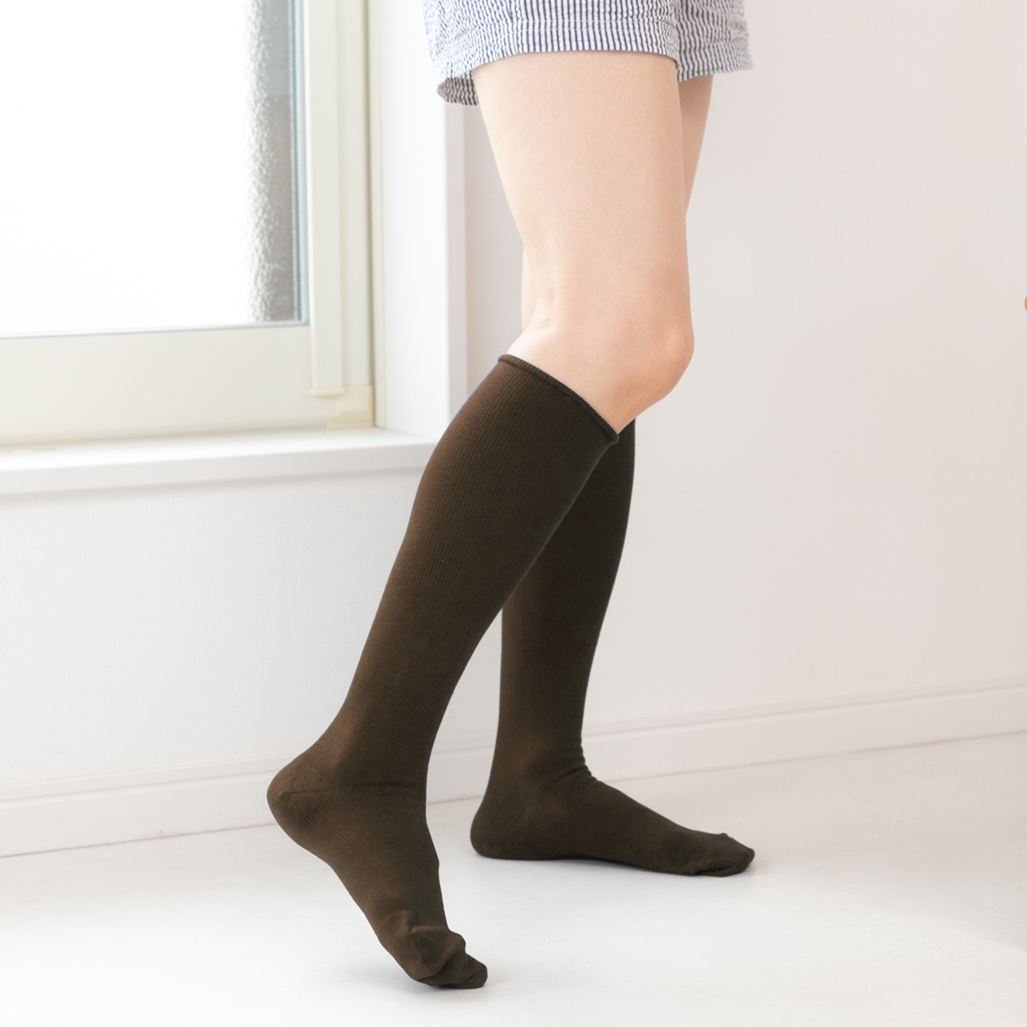 Bikyaku Compression Socks - Loose Cuff Elastic Type - N107