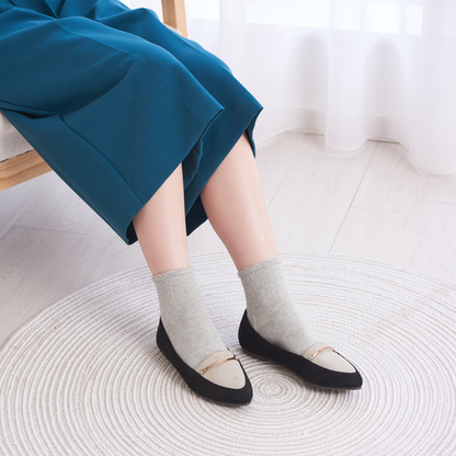 腳跟平滑襪 – 棉混紡，單層，寬鬆型 – 564