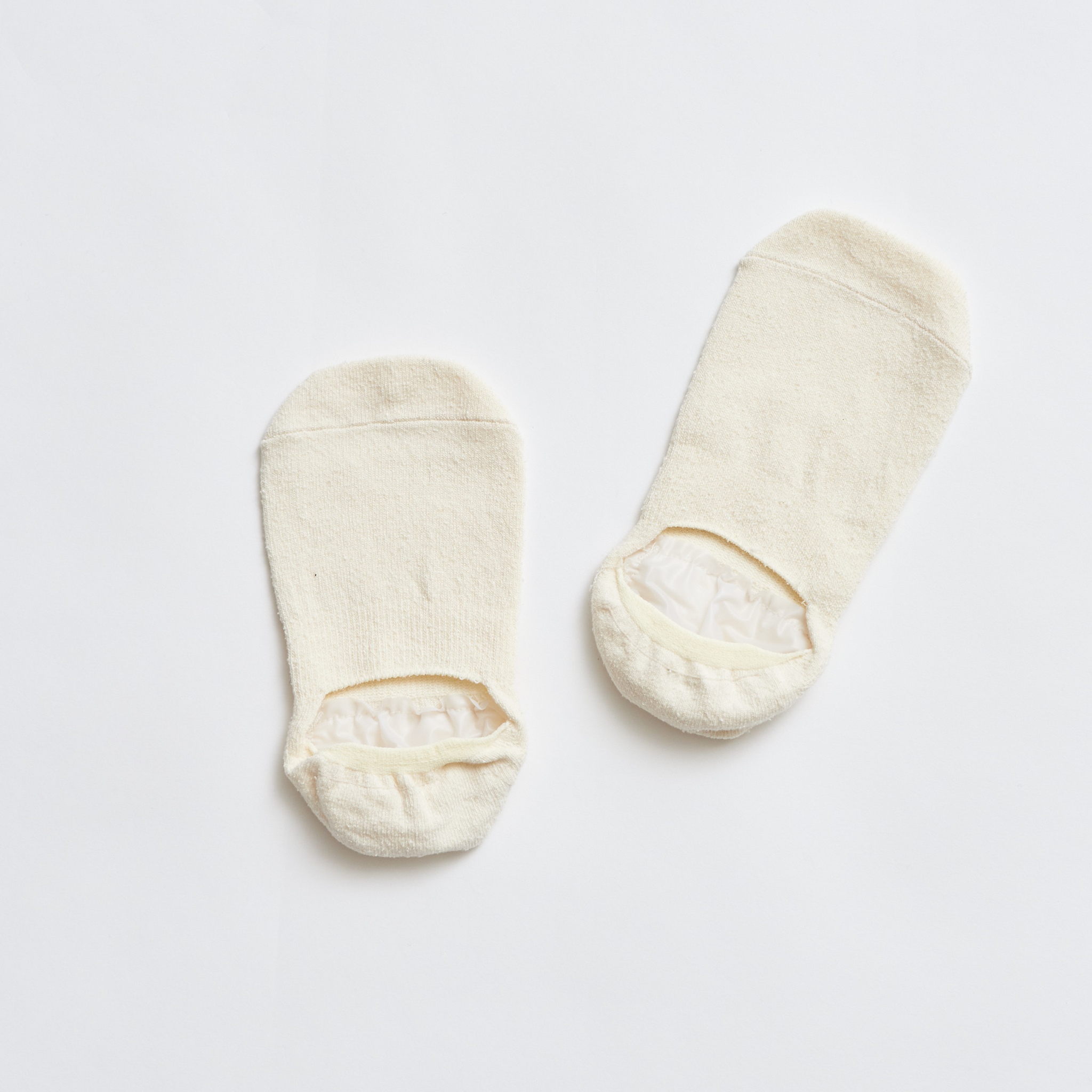 Heel-Smoothing Socks - Single-layer silk-blend foot covers - 587