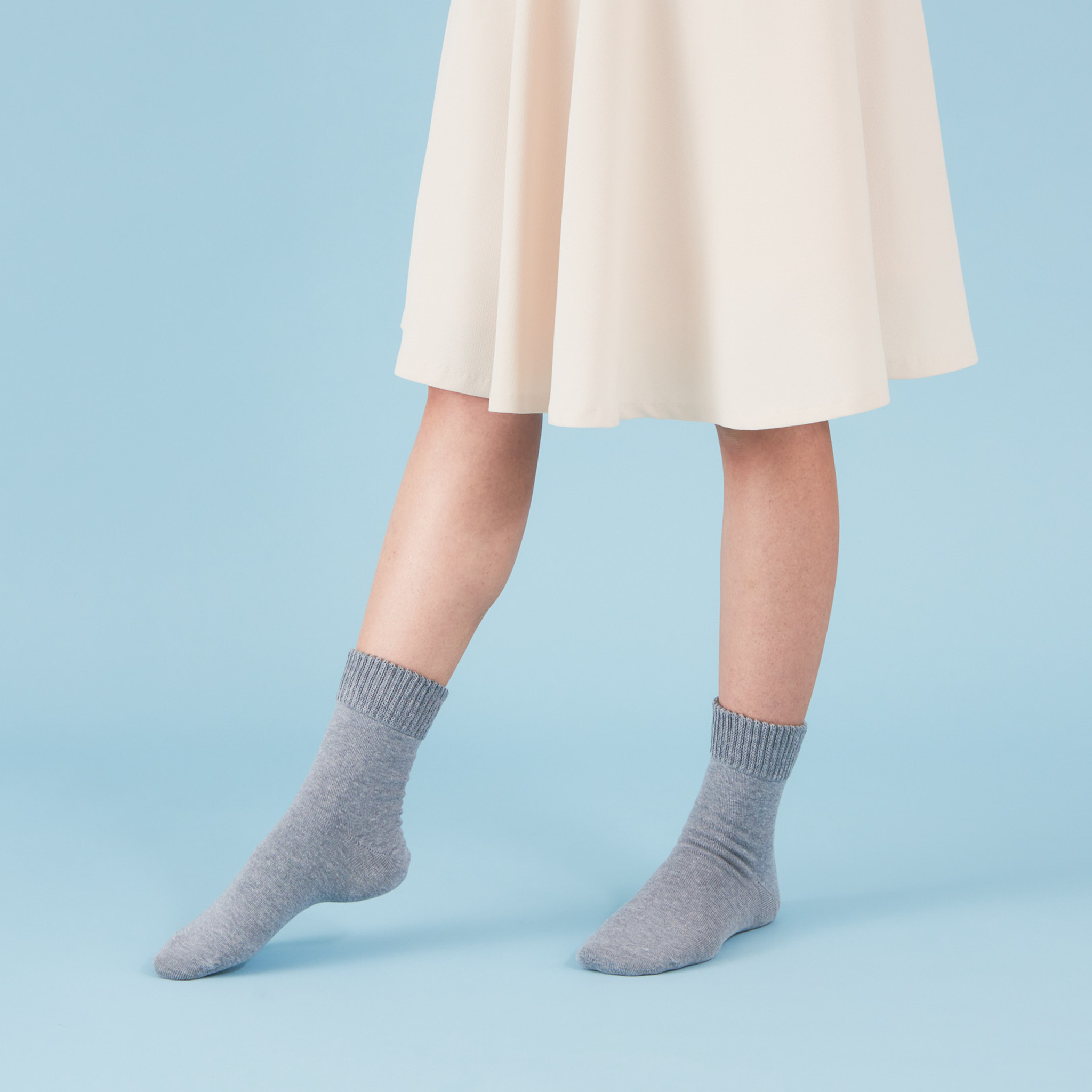 The original heel-smoothing socks – double-layered wool blend type – 710