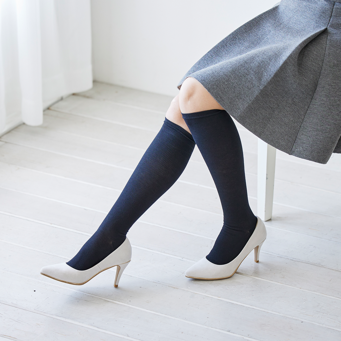 Bikyaku(美脚) Compression Socks - Thin - N101